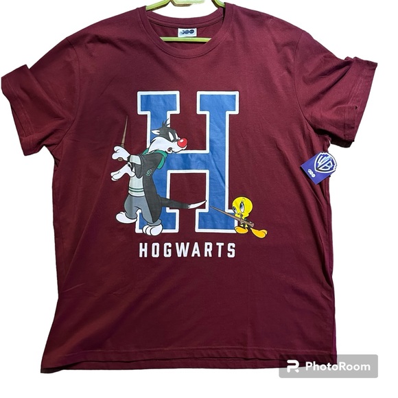 SALE!! Hogwarts Slytherin Sylvester and Tweety shirt - Picture 3 of 9